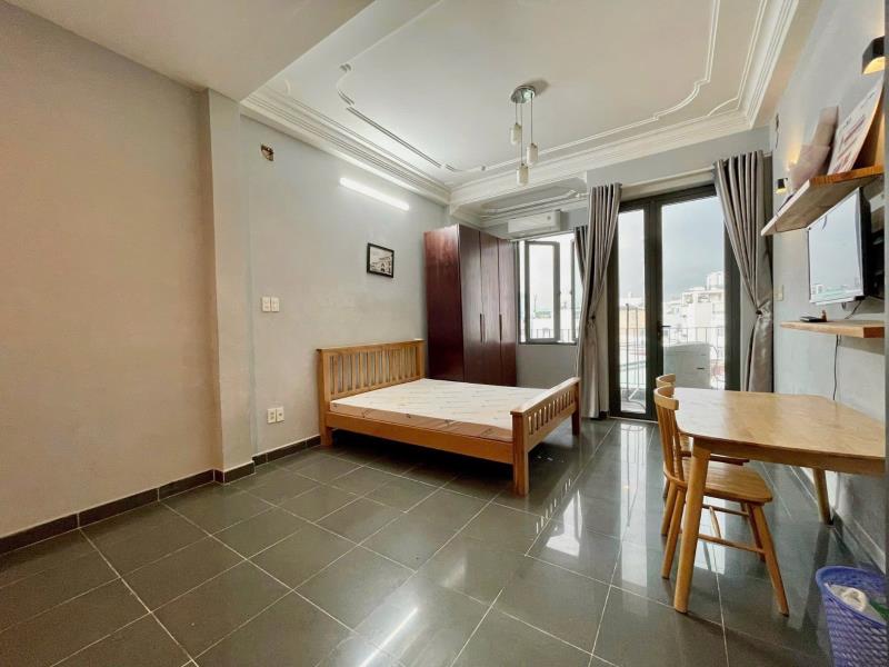 Cho thuê căn hộ ban công, máy giặt riêng – 38m² nguyễn xí, bình thạnh – gần chợ bà chiểu, thủ đức