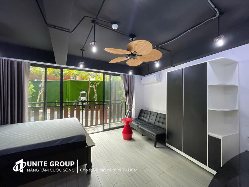 Căn hộ dịch vụ cao cấp tone trầm võ duy ninh bình thạnh, gần sài gòn pearl. giáp q1