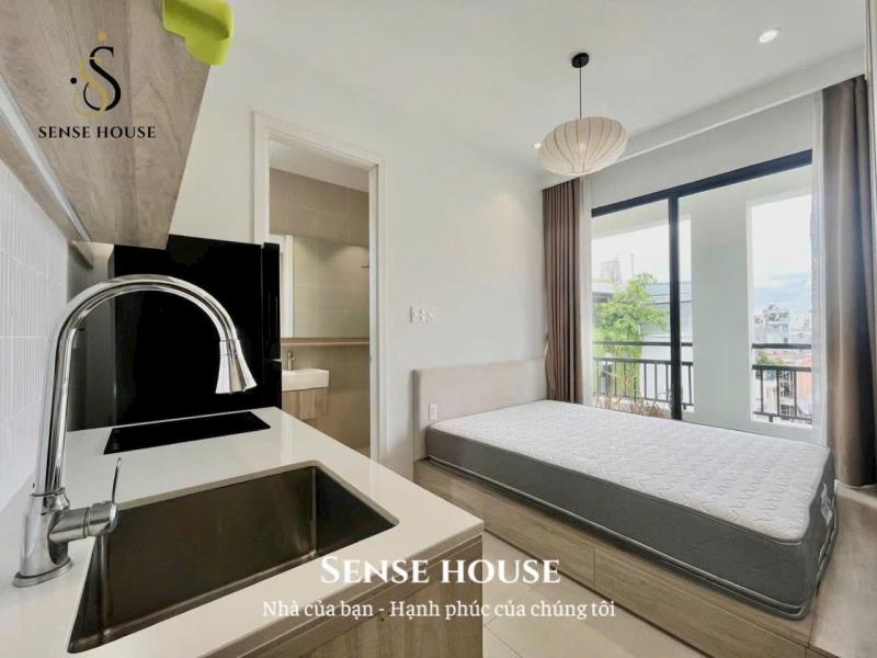 🏠 Cho thuê phòng studio cao cấp ban công - full nội thất | cách đại học công thương - văn hiến 5’ đi xe - 2