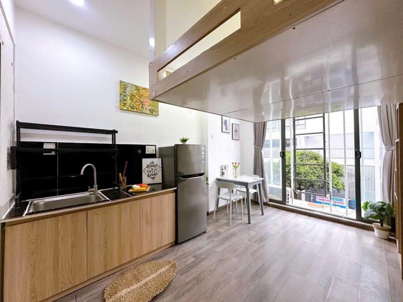 Cho thuê duplex full nội thất ban công tại hồ văn huê ngay ngã tư phú nhuận - 3