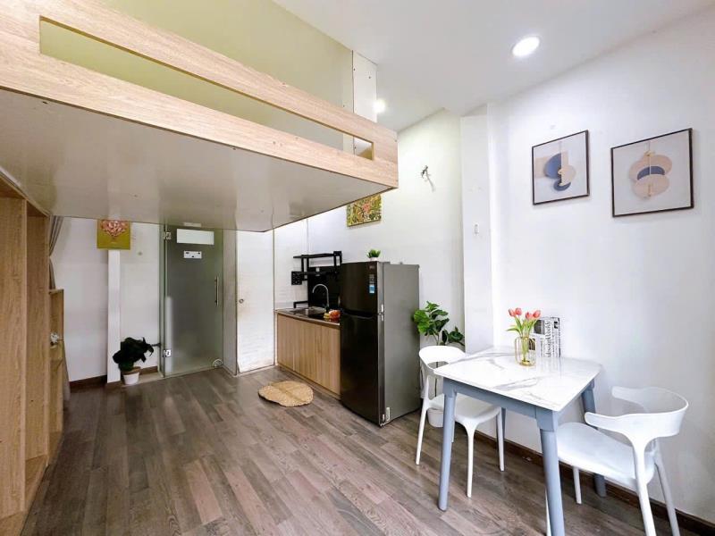 Cho thuê duplex full nội thất ban công tại hồ văn huê ngay ngã tư phú nhuận - 4