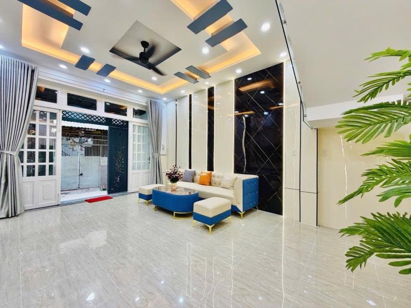 Nhà bán phan huy ích 2 tầng ,61m2, gần emart, sổ hồng riêng - 3