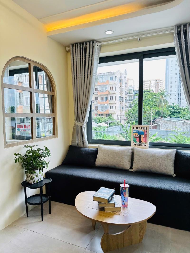 Cho thuê căn hộ 1 phòng ngủ bình thạnh, full nội thất, cửa sổ lớn, rộng rãi, thoáng mát - gần đinh bộ lĩnh, quận 1, phú nhuận - 3
