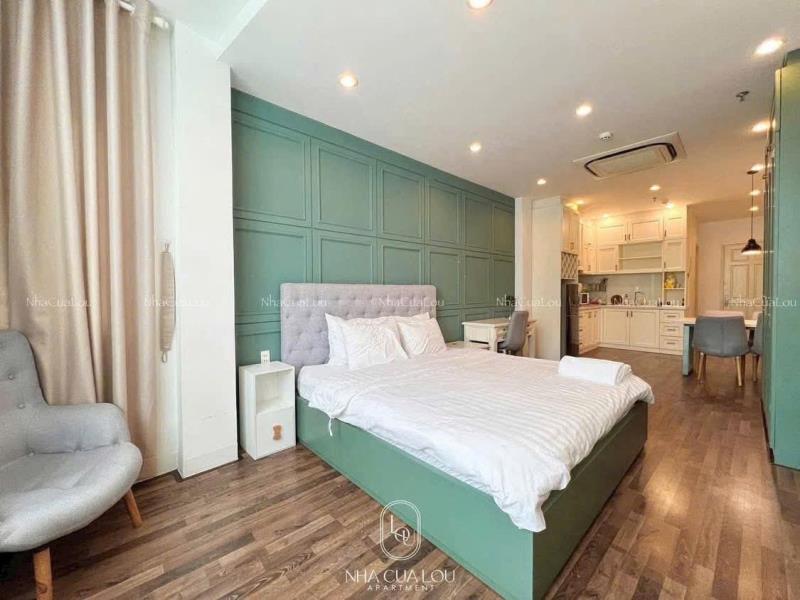 Cho thuê căn hộ 40m2 full nội thất nằm gần lotte mart sc vivo ufm tdtu rmit ntt quận 7 - 2
