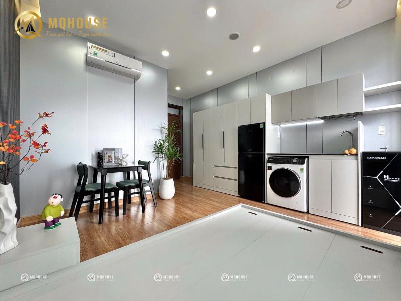 Studio ban công - full nội thất, nhà mới xây - gần etown, ga t3 - 3