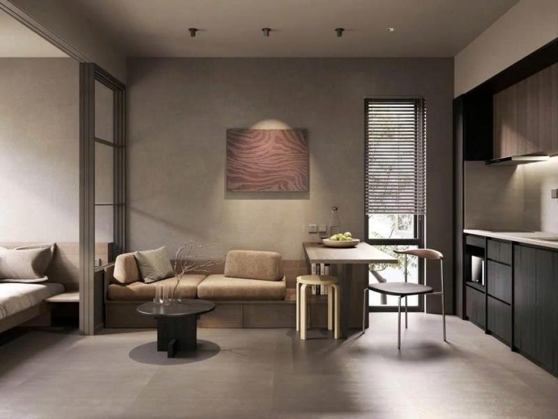 🖤 Căn hộ tone đen tân bình full nội thất, cửa sổ lớn | cộng hòa k300 | gần sân bay tân sơn nhất, nhà ga t3, lăng cha cả, hoàng văn thụ, trường chinh, bảy hiền, phạm văn hai - 3