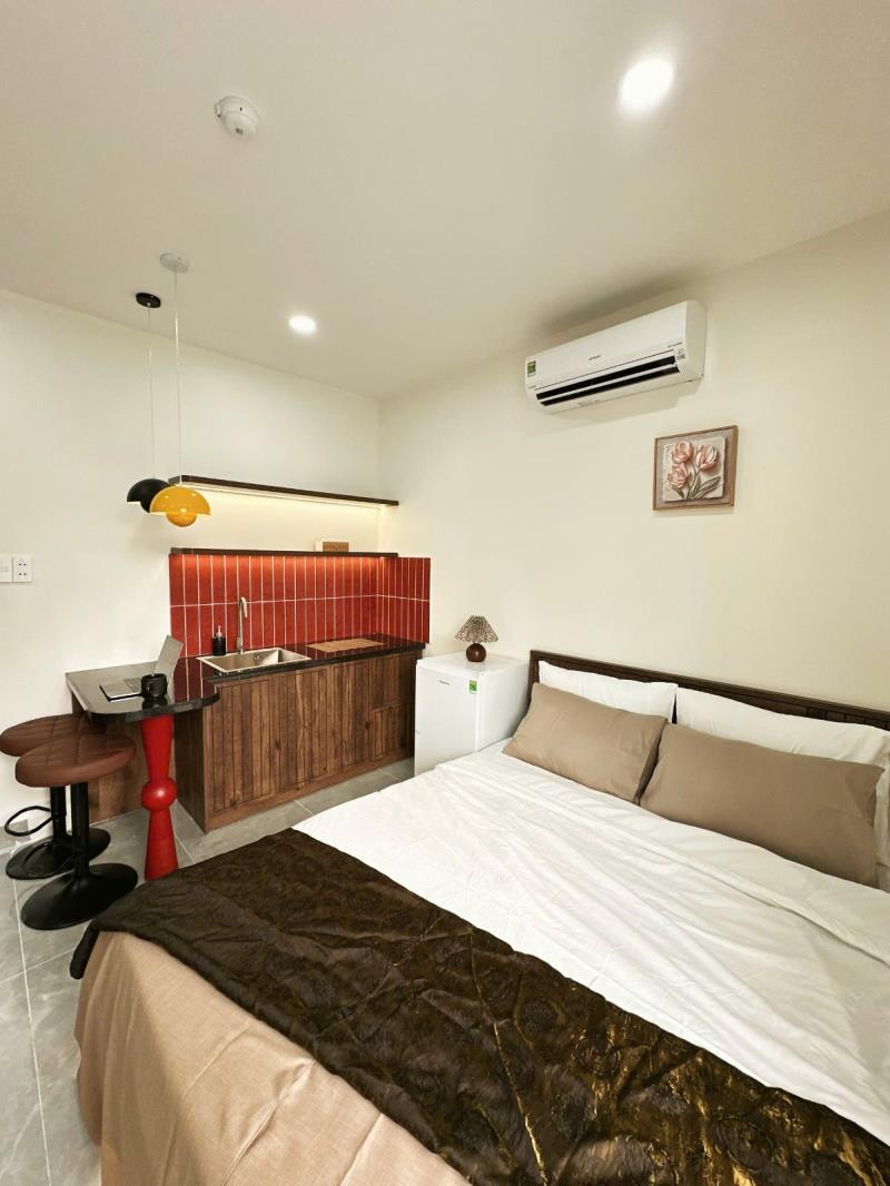 Phòng ban công, cửa sổ vibe homestay - trung tâm bình thạnh cạnh phú nhuận - thang máy hầm xe - chỉ từ 6.x - 4