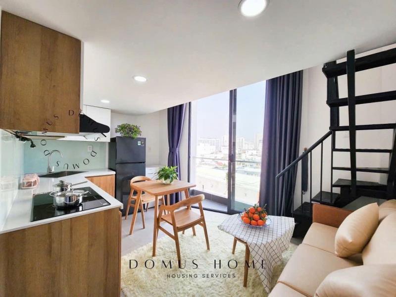 Duplex có ban công full nội thất kdc him lam quận 7
