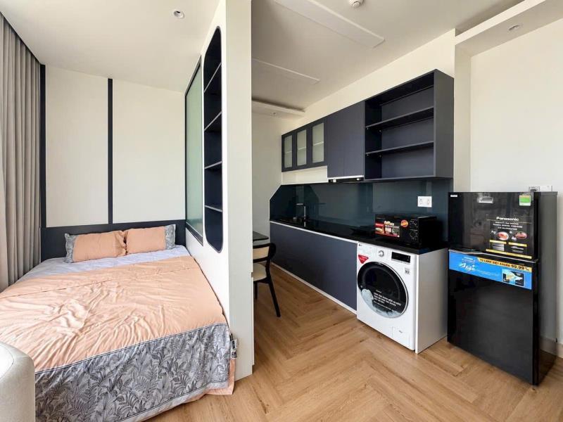 **🏡 Căn hộ 1 phòng ngủ cửa sổ lớn, view landmark 81 máy giặt riêng – huỳnh mẫn đạt, bình thạnh gần quận 1 landmark 81 - 4