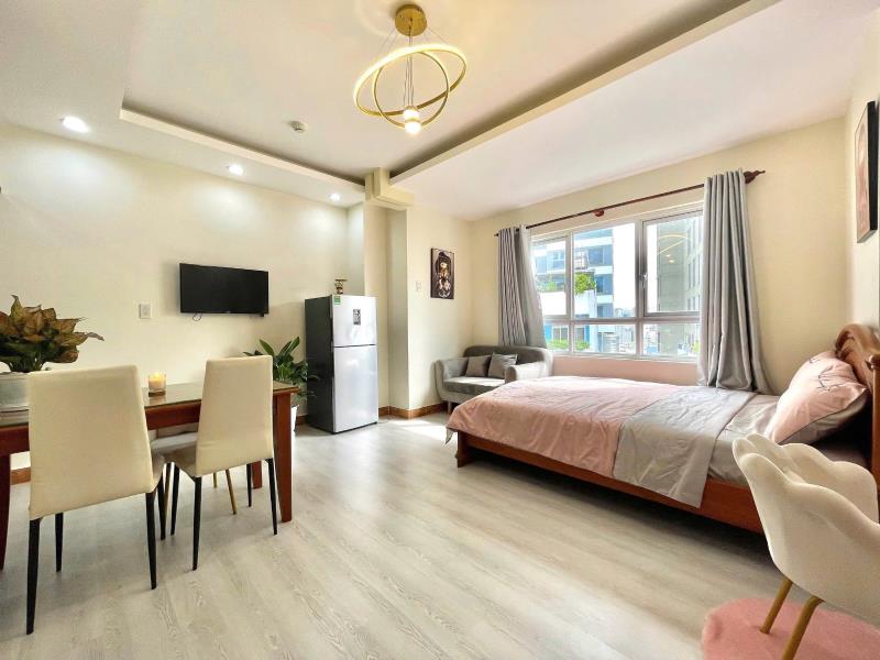 Cho thuê căn hộ có máy giặt riêng – nguyễn cửu vân, bình thạnh gần cầu thị nghè sát quận 1  – 0941746*** - 4