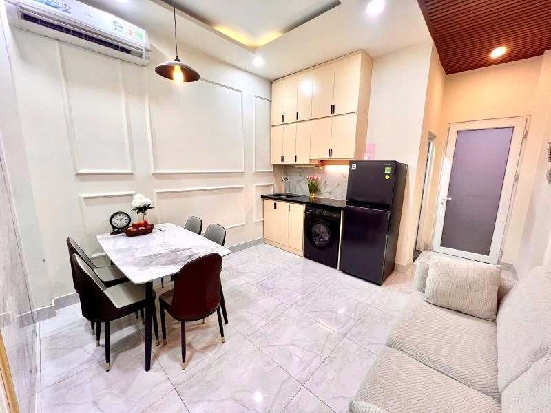 Cho thuê căn hộ 1 phòng ngủ full nội thất 50m2 - 2