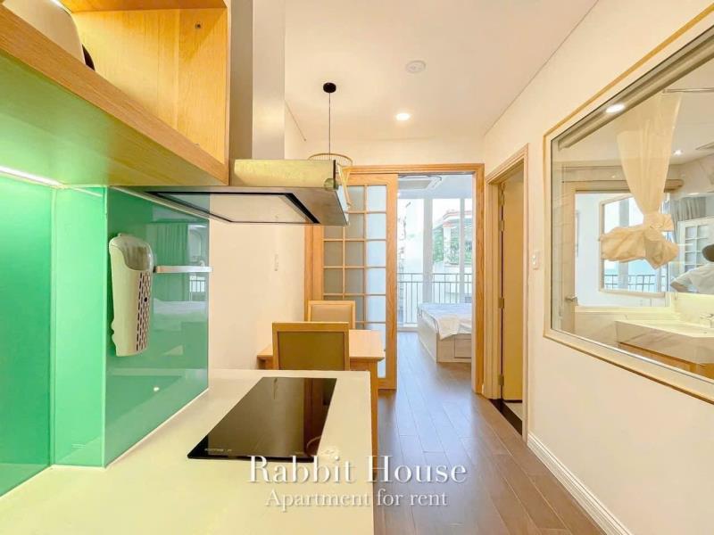 Cho thuê căn hộ 1pn full nội thất ban công lớn lý tự trọng quận 1 gần chợ bến thành, cầu ông lãnh - 3