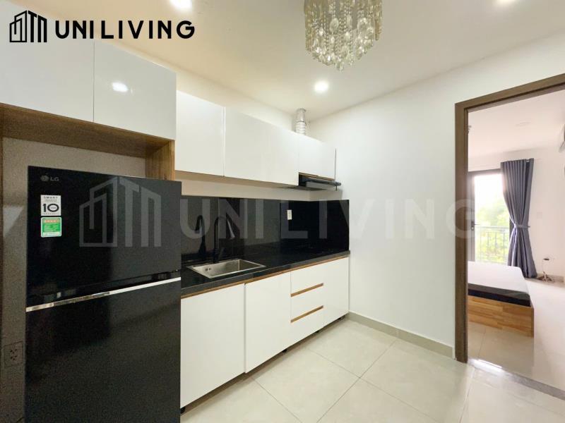 Cho thuê căn hộ 1 phòng ngủ ban công tại xô viết nghệ tĩnh bình thạnh tiện di q1, q2