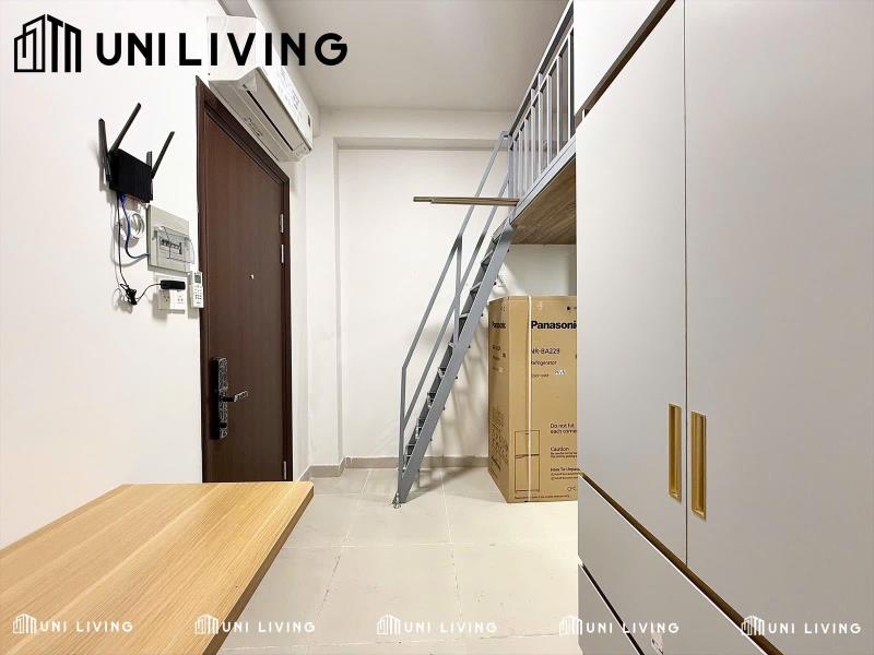 Cho thuê duplex full nội thất- máy giặt riêng, toà nhà thang máy, hầm xe, bảo vệ 24/7, ngay bến xe miền đông - 2