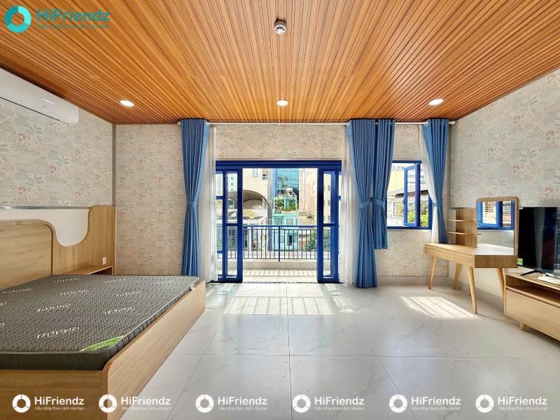 Cho thuê căn hộ studio ban công rộng rãi 40m2 | gần công viên gia định - phú nhuận - bình thạnh - 2
