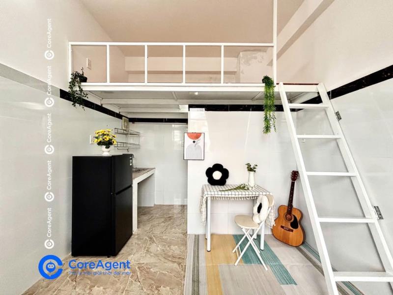 Phòng trọ thang máy bancol full nt kế bên đầm sen - 3