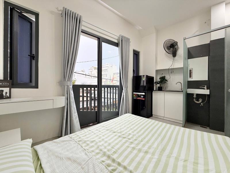 Cho thuê căn hộ phú nhuận - 35m² - có ban công – full nội thất – gần phan xích long, giáp quận 1 - 2