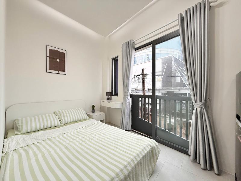 Cho thuê căn hộ phú nhuận - 35m² - có ban công – full nội thất – gần phan xích long, giáp quận 1 - 4