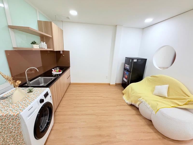 Cho thuê căn hộ đối diện trường đh tdt gần sát sàn sạc lotte mart  - 4