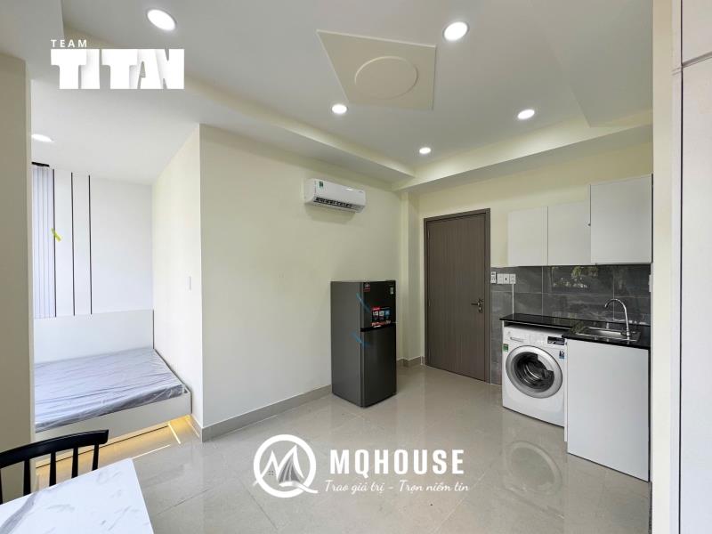 Cho thuê căn hộ tách bếp rộng, cửa sổ trời thoáng, rộng rãi – lê quang định, bình thạnh gần hàng xanh, tiện đi quận 1 - 2