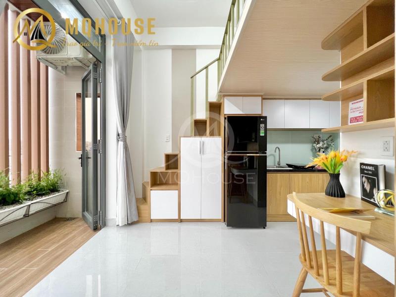 Duplex ban công, mới keng - full nội thất - ngay khu sân bay - 2