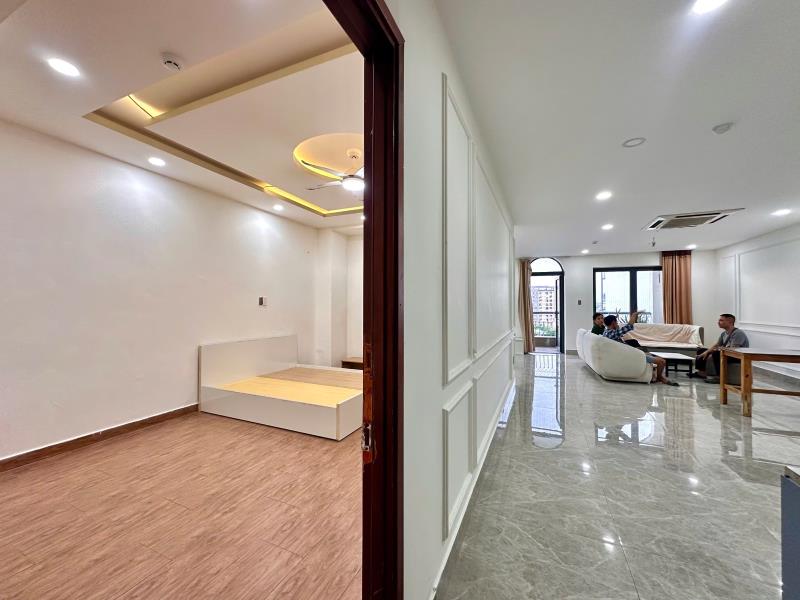 Cho thuê căn hộ 100m2, ban công, 1 phòng ngủ full nội thất ngay nguyễn xí - 3