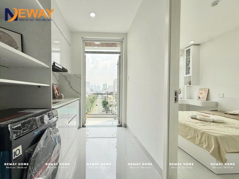 Cho thuê căn hộ dịch vụ mới 100% tân quy quận 7 – diện tích 40m², full nội thất, ban công thoáng mát, kế lotte mart, gần tdtu, rmit - 2