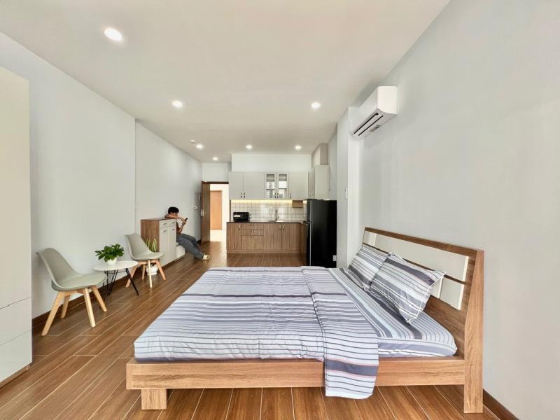 Studio ban công 40m2-có thang máy full nt giáp quận 1,bình thạnh - 4