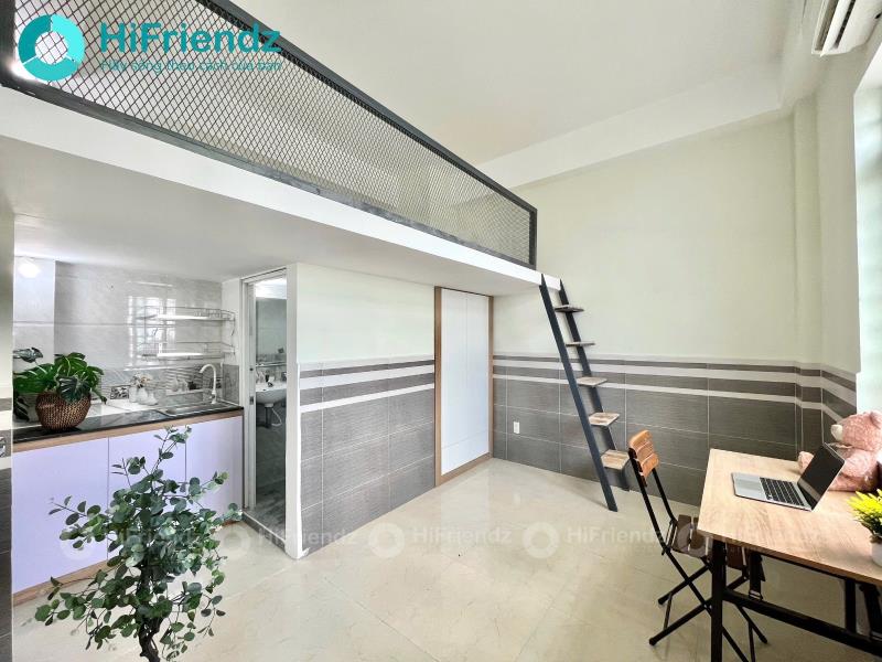 Mặt tiền phạm văn chiêu duplex cửa sổ trời  - 2