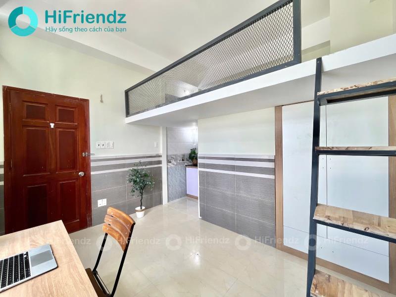Mặt tiền phạm văn chiêu duplex cửa sổ trời  - 4
