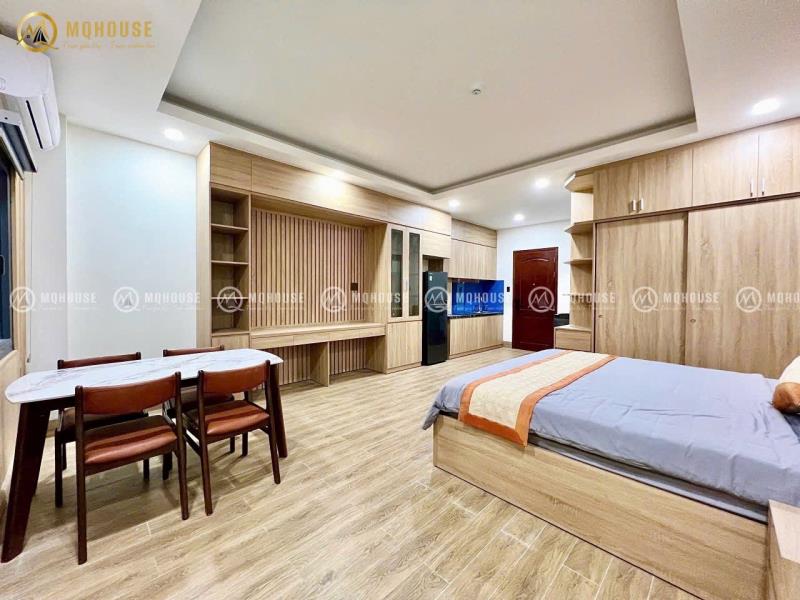 Cho thuê căn hộ 1pn full nt - đường cộng hoà ngay cv hoàng văn thụ - 2