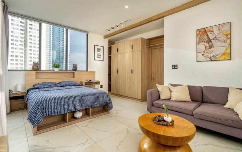 Chuỗi căn hộ studio ban công 30m2 | sau lotte cộng hòa - hoàng văn thụ - khu k300 - 4