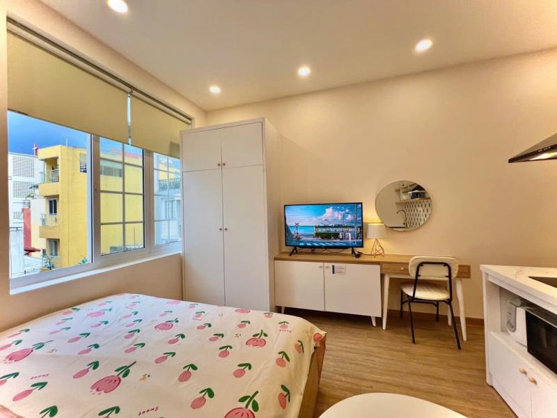 Cho thuê căn hộ quận 1 35m2 full nội thất 7tr/tháng - đề thám