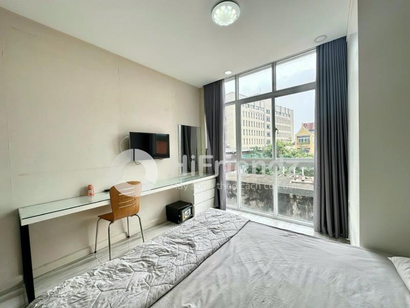 Cho thuê căn hộ studio 40m2 cửa sổ lớn 🏡 gần cơ quan visa, pccc  quận 1 - 2