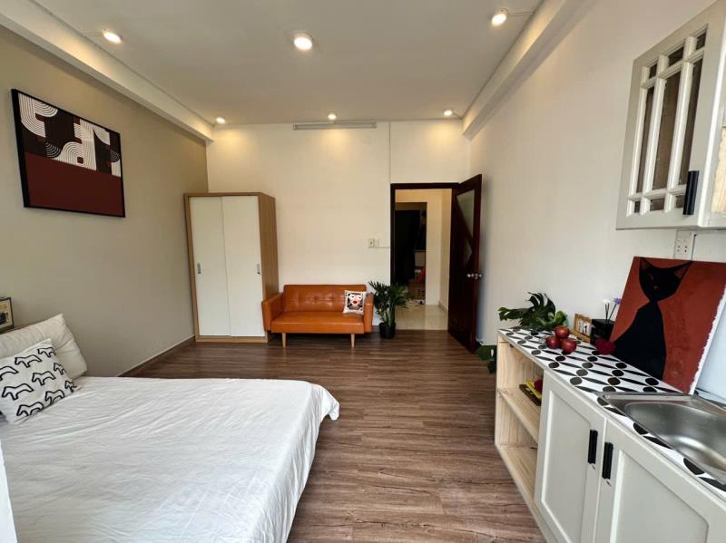 Cho thuê căn hộ tại phú nhuận full nội thất, ban công, cửa sổ lớn, rộng rãi, thoáng mát, gần phan xích long, trường sa, hoàng sa, quận 1, quận 3, bình thạnh - 0982174*** - 4