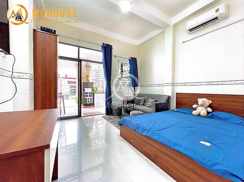 Cho thuê căn hộ full nt - đường cmt8 - ngay cv lê thị riêng - 3