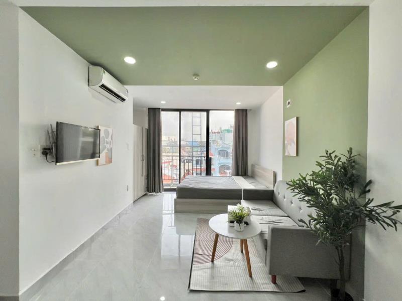 Hệ thống căn hộ studio gần chợ bàu cát quận tân bình