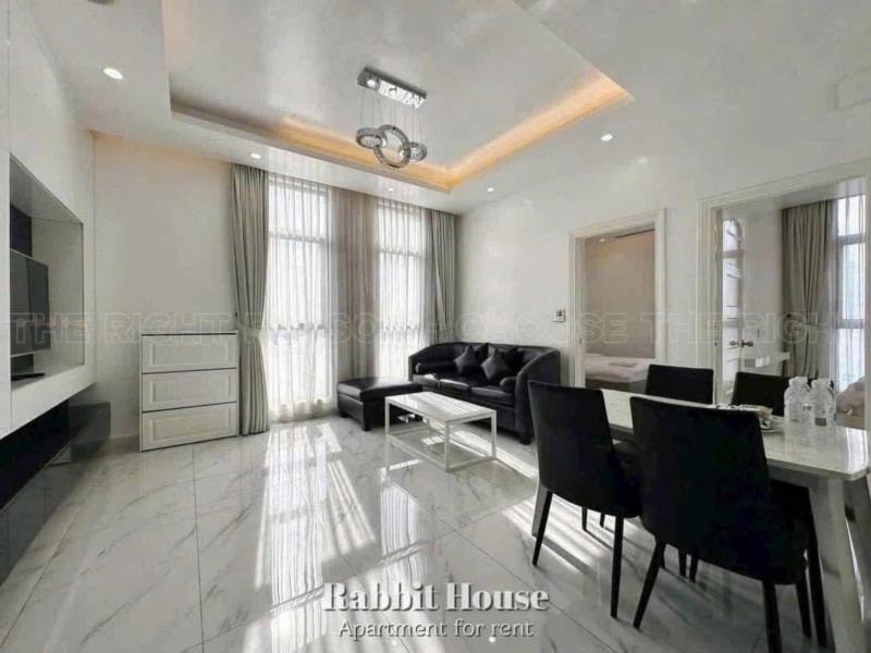 Cho thuê căn hộ 2pn full nội thất cao cấp gần sân bay tân sơn nhất - có bancon - thang máy - cho thuê ngắn hạn  - 2