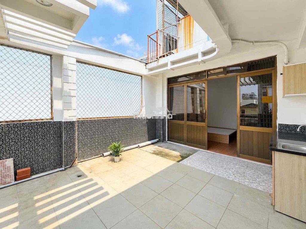 Cho thuê phòng stuido bancol tách bếp 1pn gần đh văn hiến - tân bình - 2