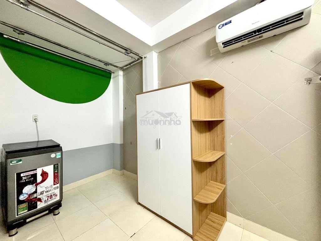 Phòng full nt trệt siêu rộng 40m2 máy giặt riêng - gần ufm kcx quận 4 - 2