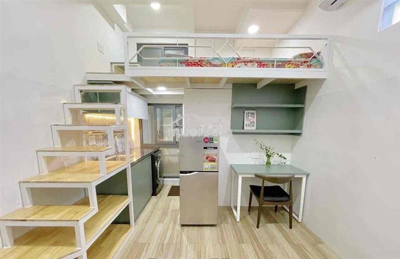 Hình thật giá thật duplex cửa sổ full nt gần ngã tư hàng xanh hutech