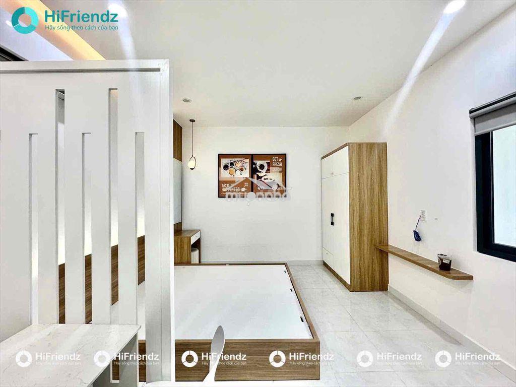 Cho thuê studio bancol tách bếp - full nội thất - tân sơn nhì -free xe - 3