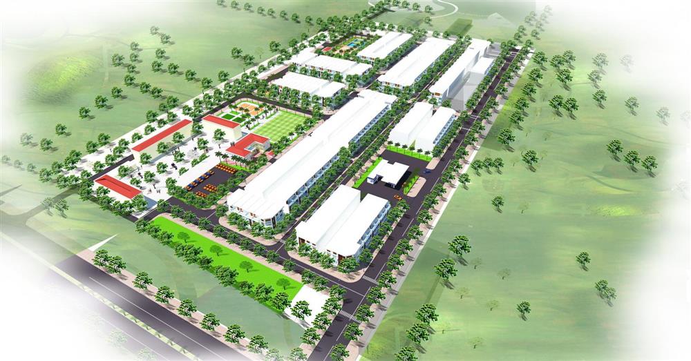 Phối cảnh tổng thể dự án Nam Hồng New City Phối cảnh tổng thể dự án Nam Hồng New City