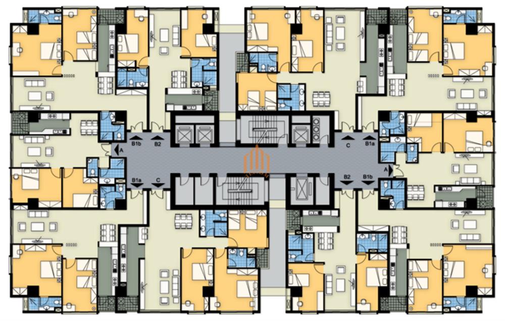 Thiết kế, mẫu nhà của Tincom City Point | ảnh 1