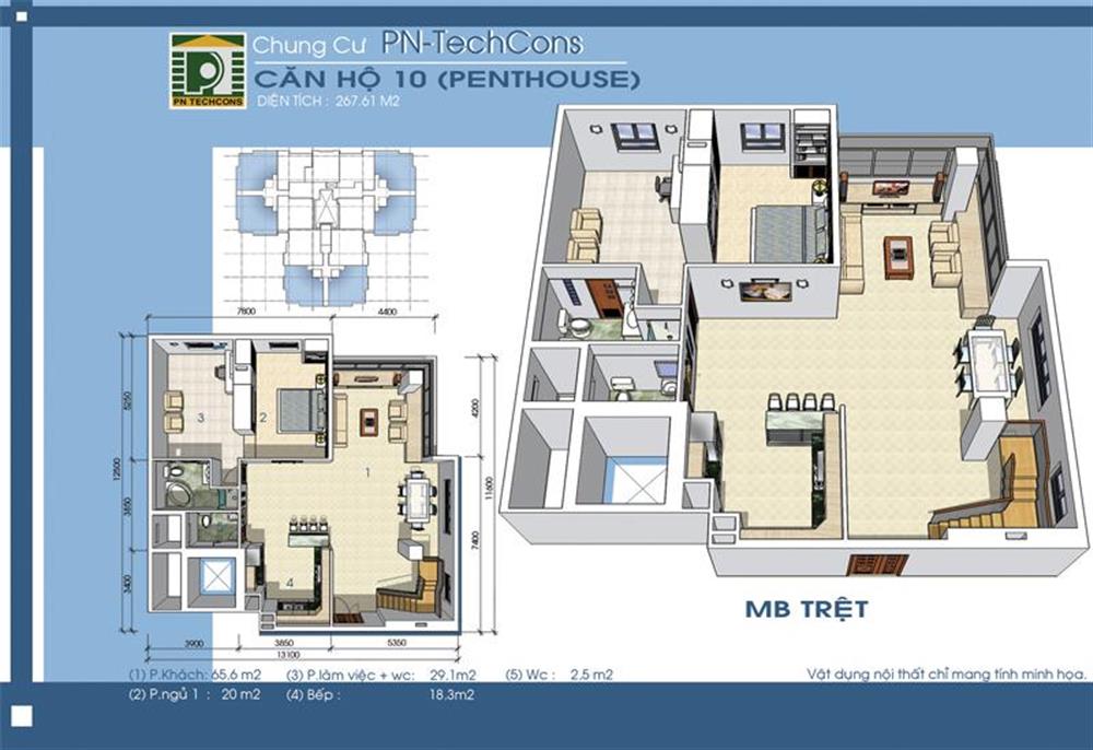 Thiết kế, mẫu nhà của PN-Techcons | 7